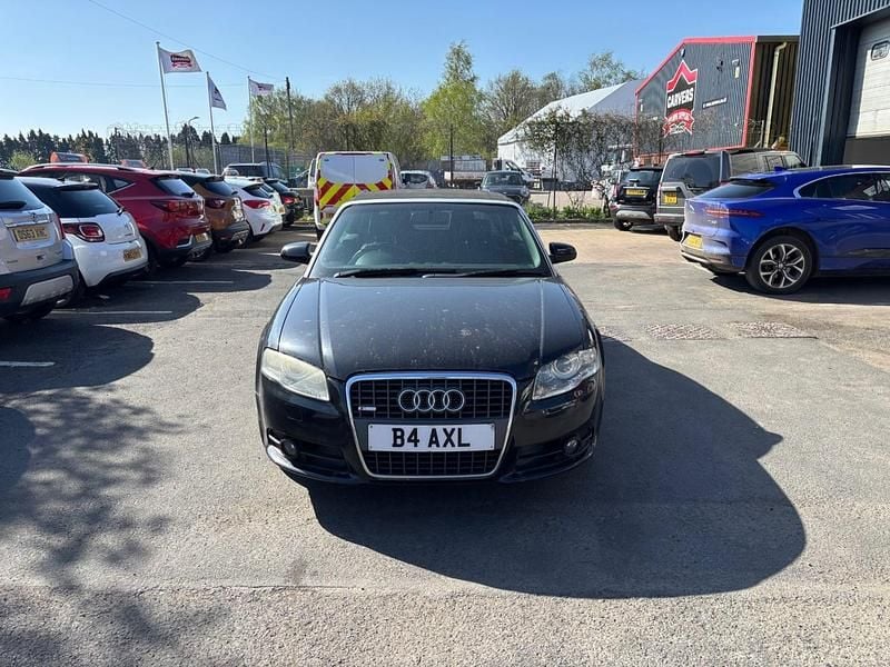Begagnad Audi A4 Cabriolet S-Line 2008 Svart Cab