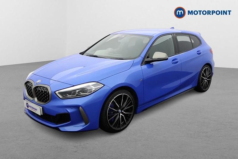 Used BMW M135 306 HP (225 kW) 2023 Blue Hatchback