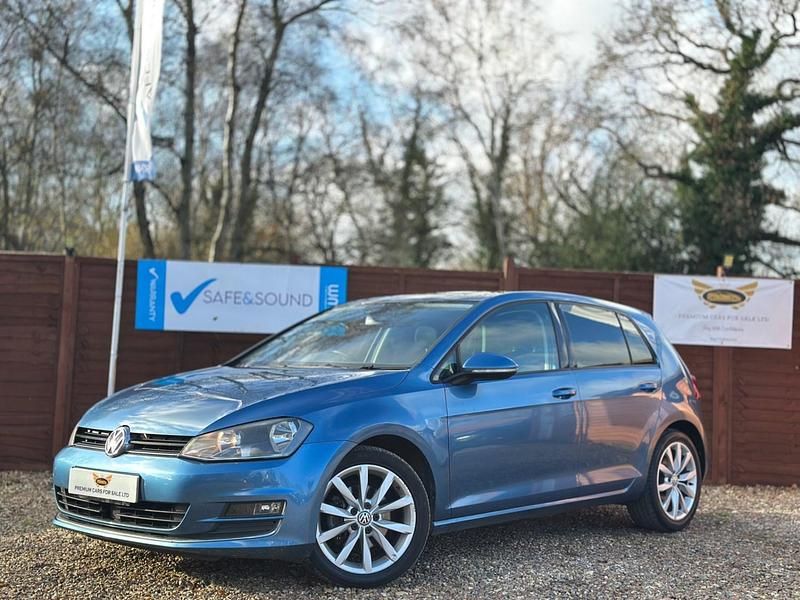 Used VW Golf VII GT 2016 Blue Hatchback