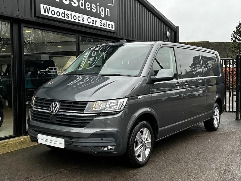 Used VW T6.1 Highline 204 HP (150 kW) 2021 Grey Van