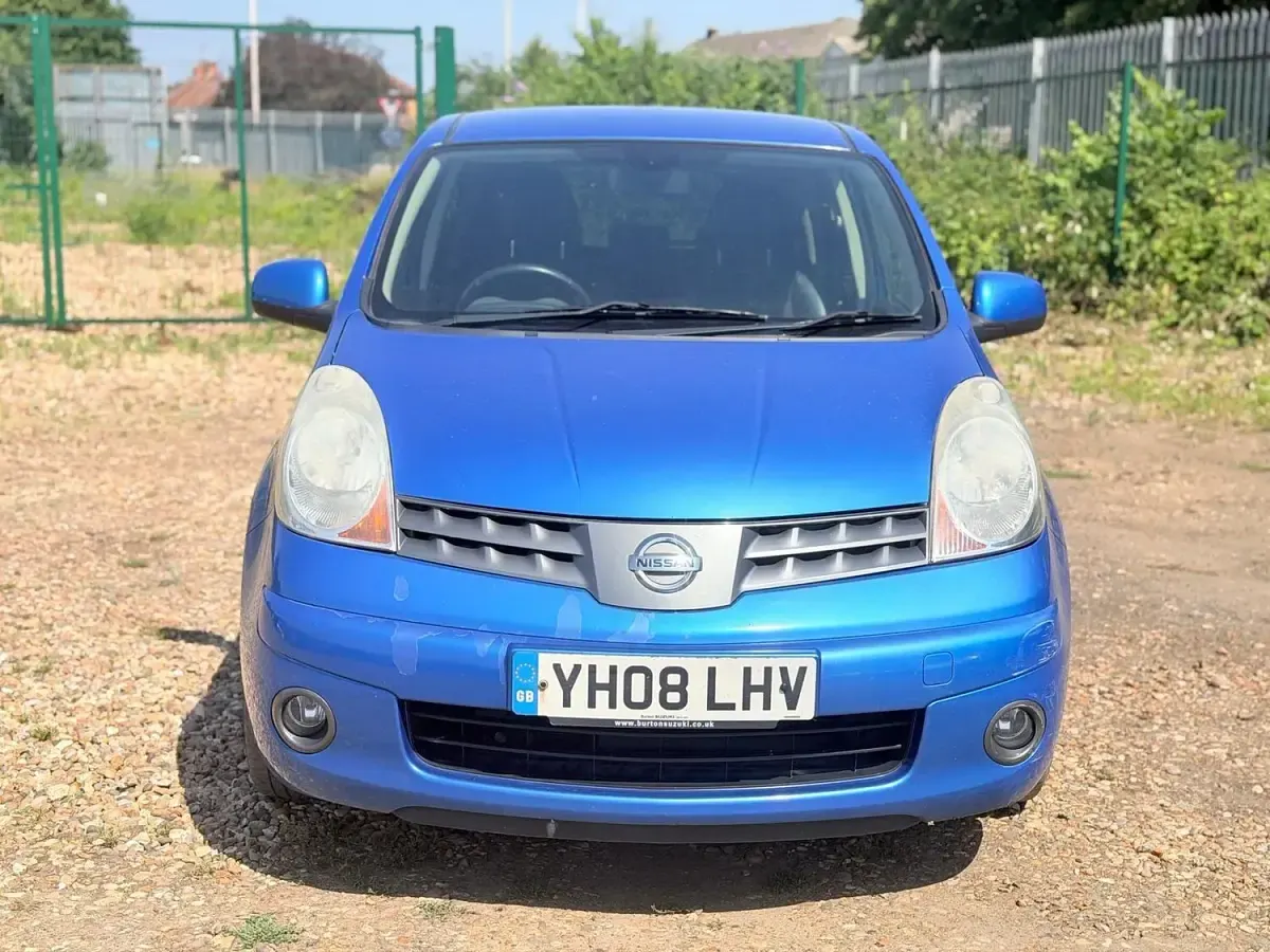 Used Nissan Note Tekna 110 HP (80 kW) 2008 Blue Hatchback
