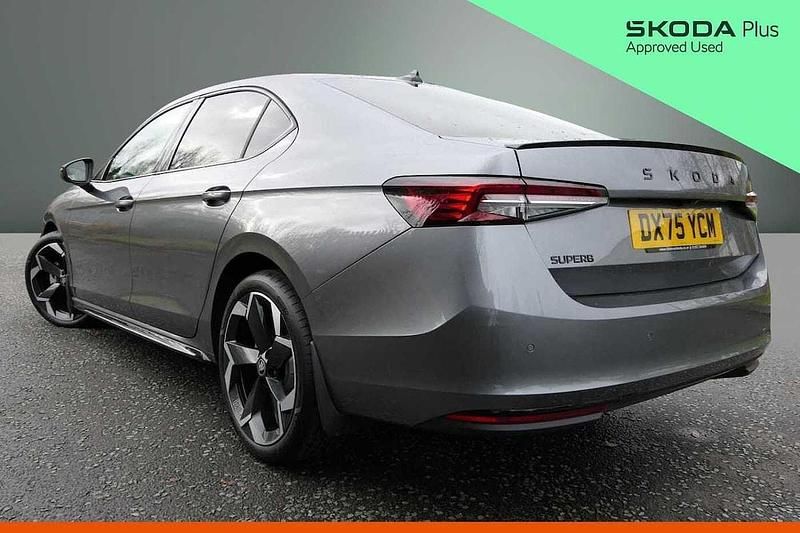 New Skoda Superb SportLine 110 HP (80 kW) 2025 Graphite grey metallic Hatchback