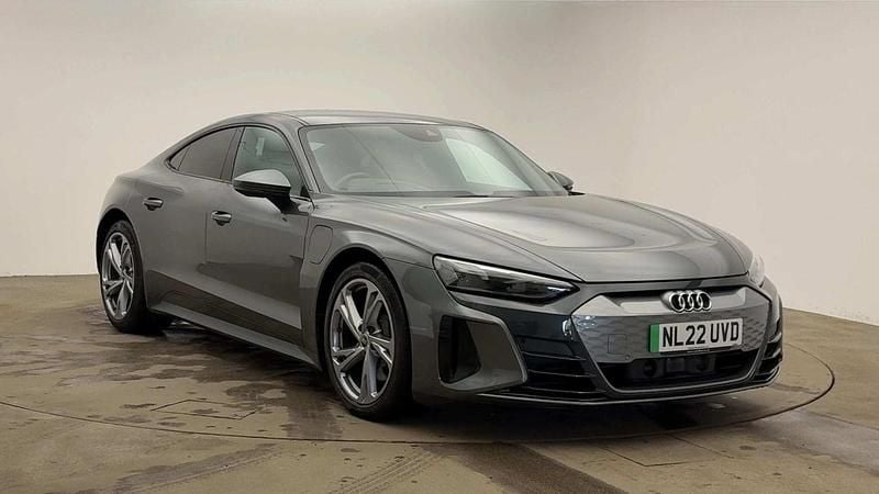 Grey Used 2022 Audi e-tron GT quattro Design Sedan | £37,250 (Good price) - Image 1/4