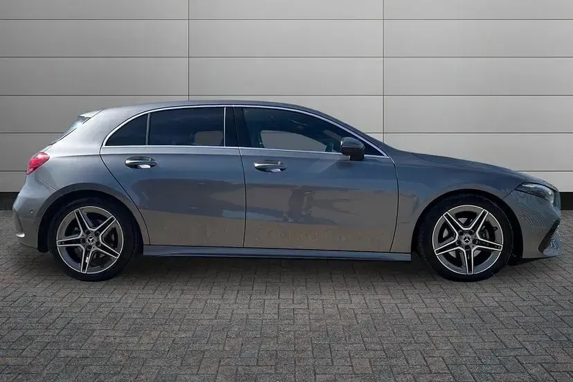 Used Mercedes A200 AMG Line Premium 175 HP (128 kW) 2023 Mountain grey Hatchback