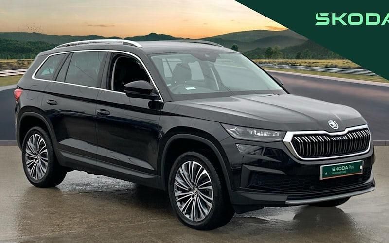 Used Skoda Kodiaq SE L Executive 150 HP (110 kW) 2024 Black magic pearl effect SUV