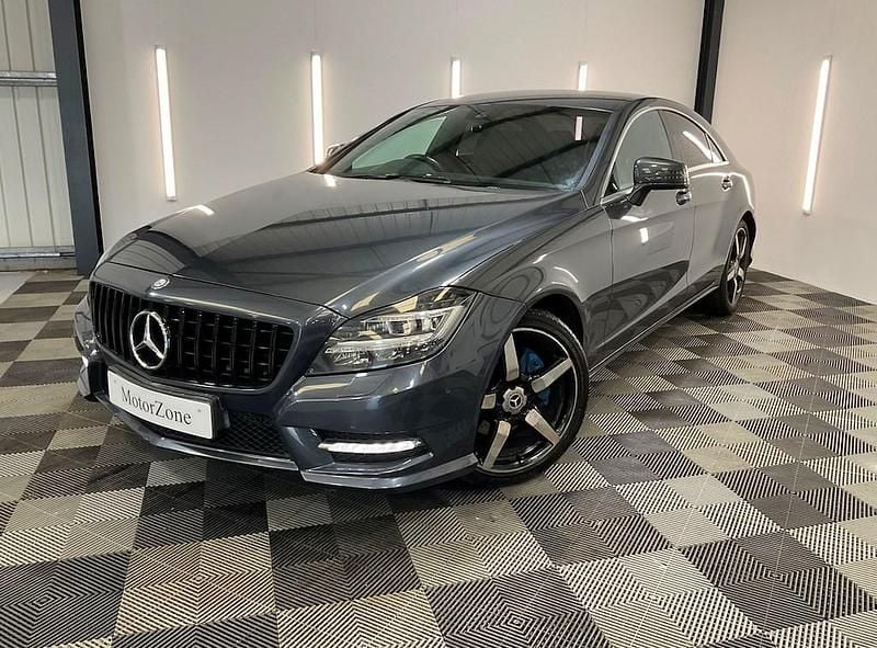 Grey Used 2014 Mercedes CLS350 AMG Coupe | £9,450 (Fair price) - Image 1/4