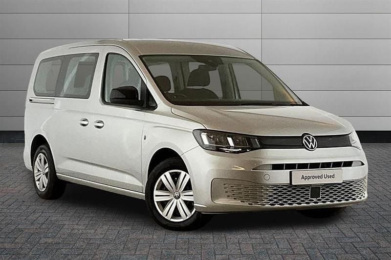Begagnad VW Caddy Maxi 122 HK (89 kW) 2025 Silver Minibuss