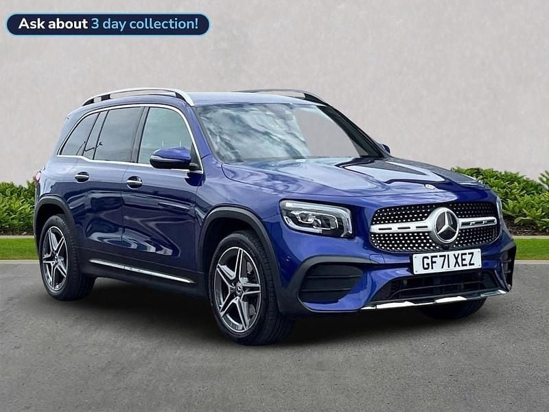 Blue Used 2022 Mercedes GLB200 AMG Line Premium SUV | £25,449 (Fair price) - Image 1/4