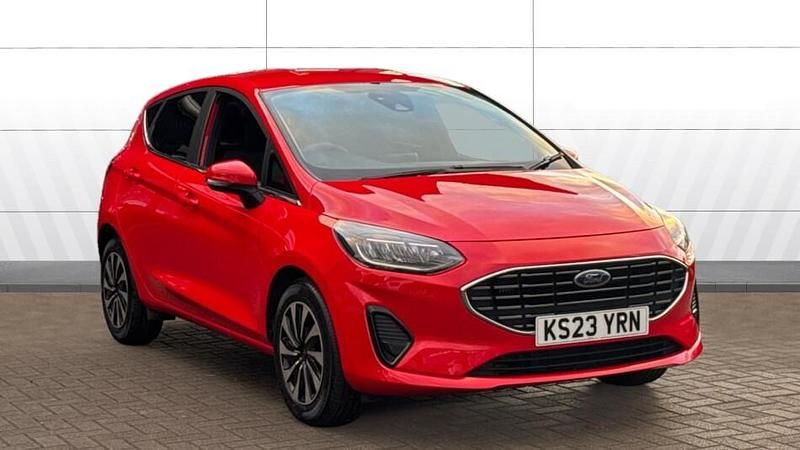 Red Used 2023 Ford Fiesta Titanium Hatchback | £12,964 (Fair price) - Image 1/3