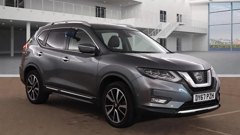 Gunmetal grey Used 2017 Nissan X-Trail Tekna SUV | £10,975 (Fair price) - Image 1/4