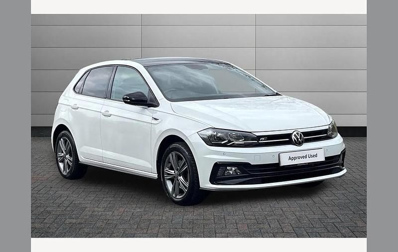 Used VW Polo R-line 110 HP (80 kW) 2021 White Hatchback