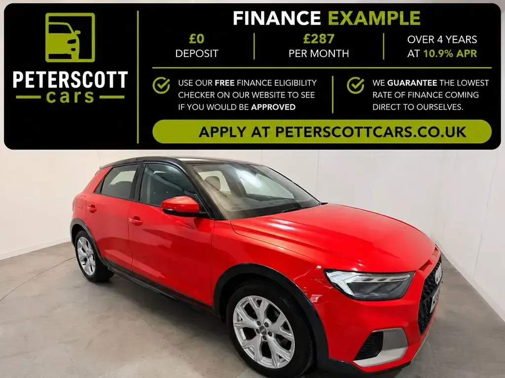 Used Audi A1 Comfort 116 HP (85 kW) 2020 Red SUV