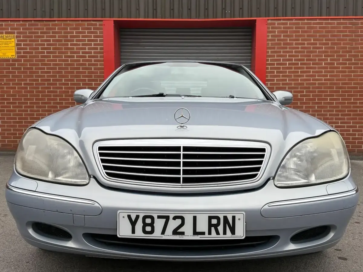 Used Mercedes S320 2001 Blue Sedan