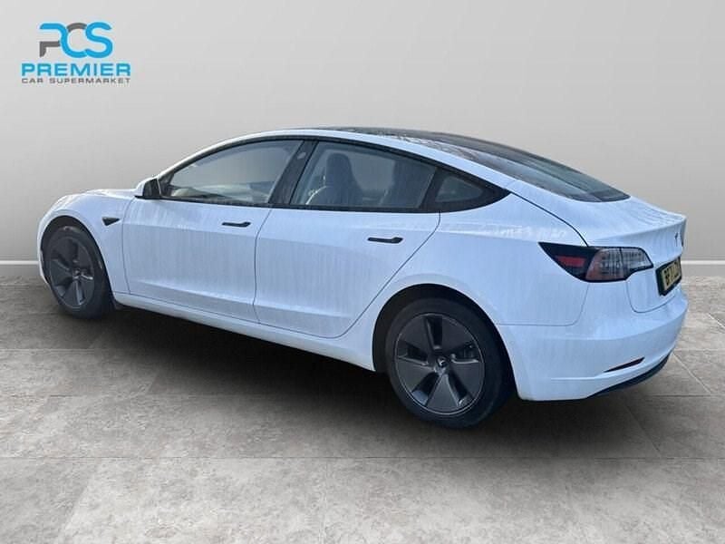 Used Tesla Model 3 Long Range AWD 366 kW (498 HP) 2022 White Sedan