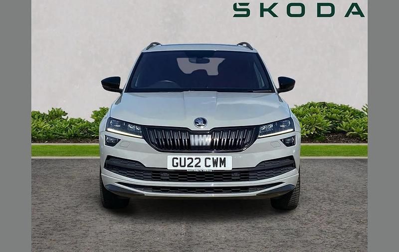 Used Skoda Karoq SportLine 150 HP (110 kW) 2022 Grey SUV