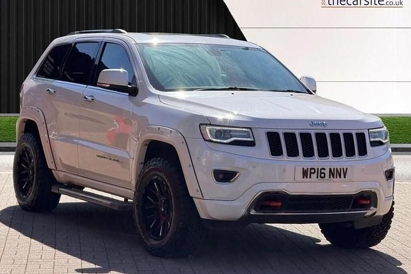 Begagnad Jeep Grand Cherokee Overland 2016 Vit SUV