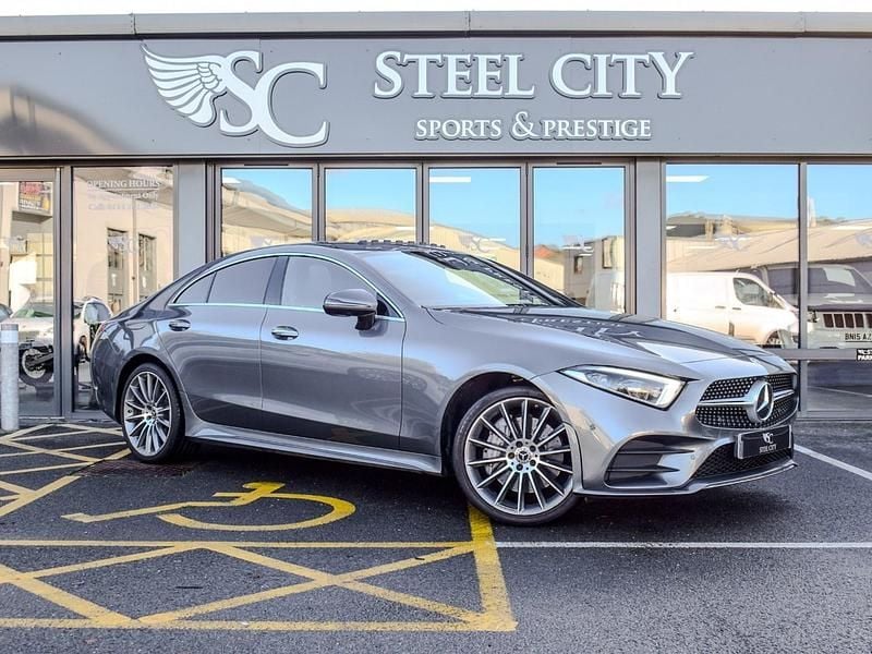 Grey Used 2019 Mercedes CLS350 AMG Line Premium Plus Coupe | £19,685 (Fair price) - Image 1/3