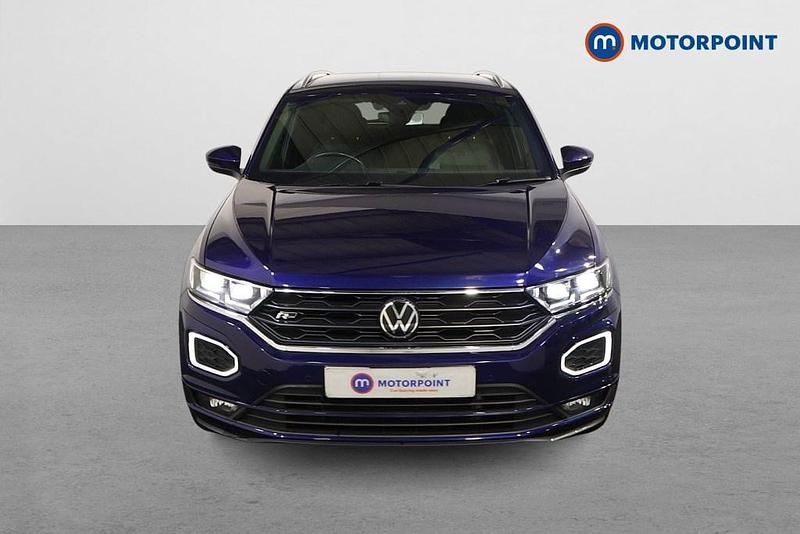 Used VW T-Roc R-line 150 HP (110 kW) 2020 Blue SUV