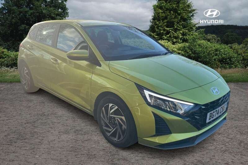 Yellow Used 2024 Hyundai i20 Advanced Hatchback | £15,395 (Fair price) - Image 1/4
