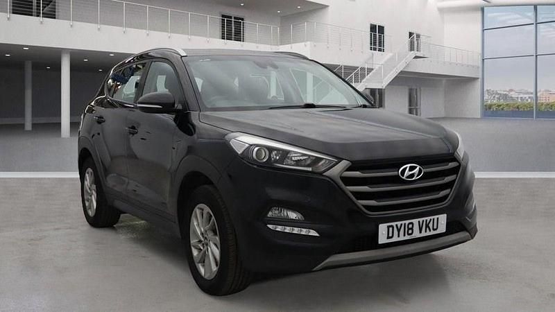 Black Used 2018 Hyundai Tucson SE SUV | £8,975 (Good price) - Image 1/4