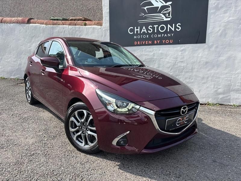 Red Used 2017 Mazda 2 Hatchback | £7,499 (Good price) - Image 1/4