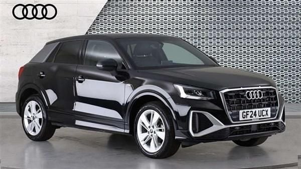 Black Used 2024 Audi Q2 S-Line SUV | £21,649 (Fair price) - Image 1/4