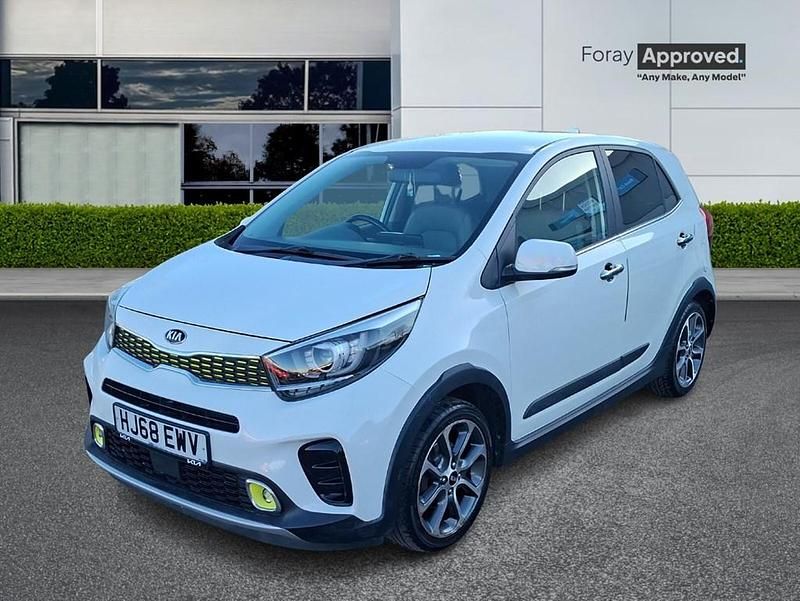 Used Kia Picanto X-Line 84 HP (61 kW) 2018 White Hatchback