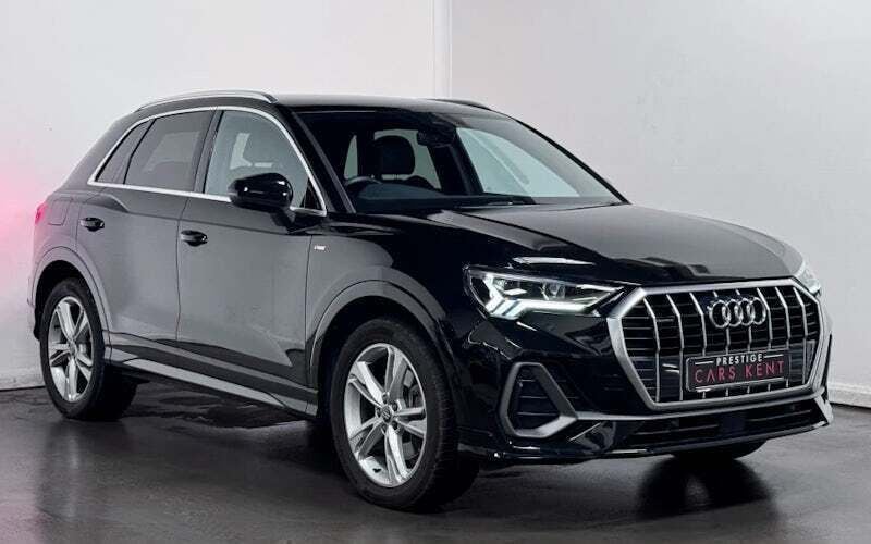 Black Used 2020 Audi Q3 S-Line SUV | £26,099 (Fair price) - Image 1/4