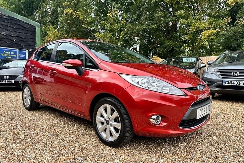 Red Used 2008 Ford Fiesta Zetec Hatchback | £2,995 (Good price) - Image 1/1