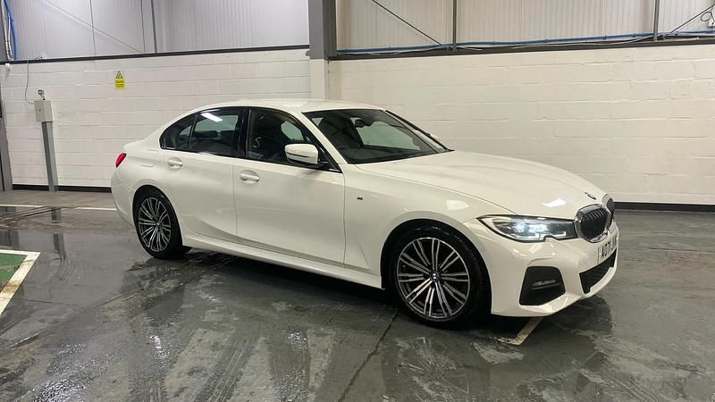 White Used 2021 BMW 318 M Sport Sedan | £21,998 (Fair price) - Image 1/4