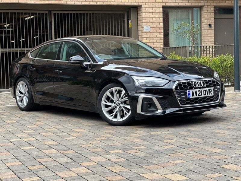 Black Used 2021 Audi A5 Sportback Sport Hatchback | £16,995 - Image 1/4