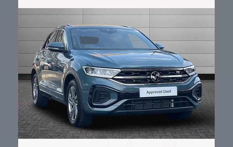 Blue Used 2025 VW T-Roc R-line SUV | £28,990 (Fair price) - Image 1/4