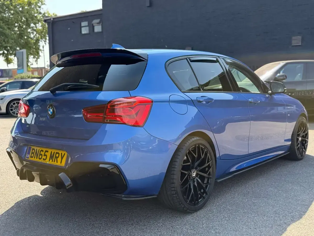 Used BMW 120 M Sport 190 HP (139 kW) 2015 Blue Hatchback