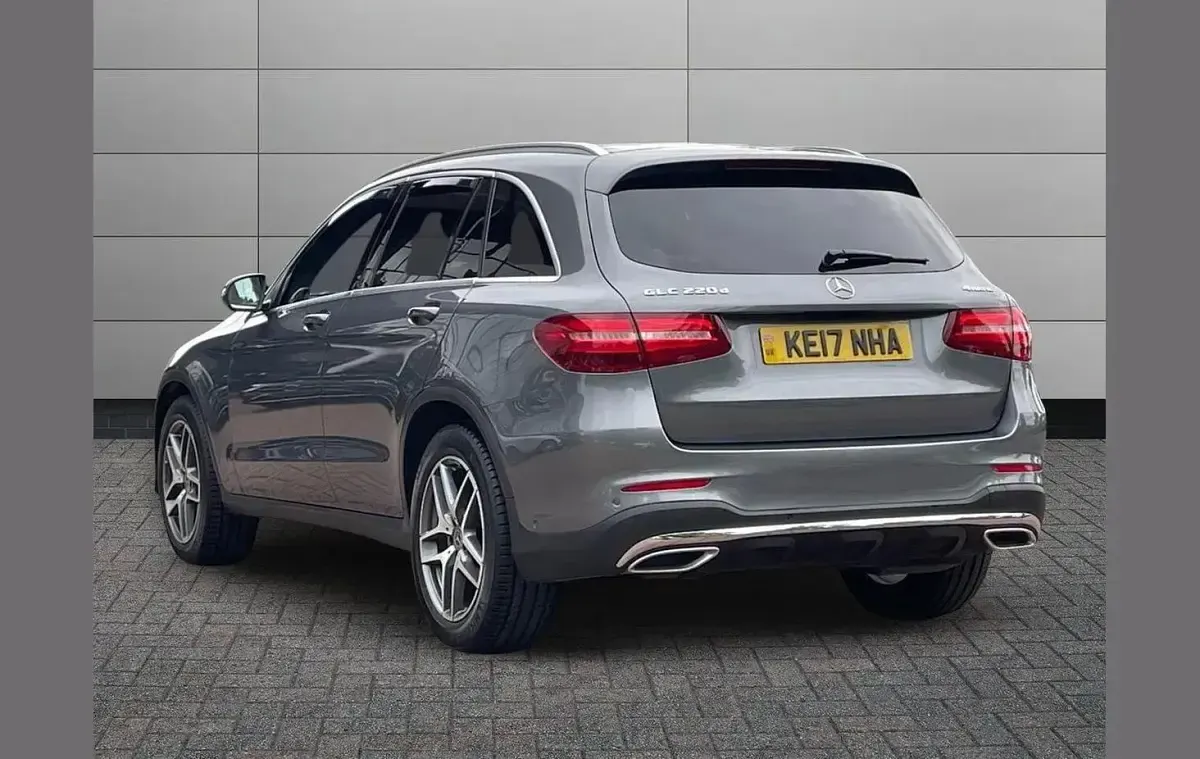 Used Mercedes GLC220 AMG line 168 HP (123 kW) 2017 Grey SUV