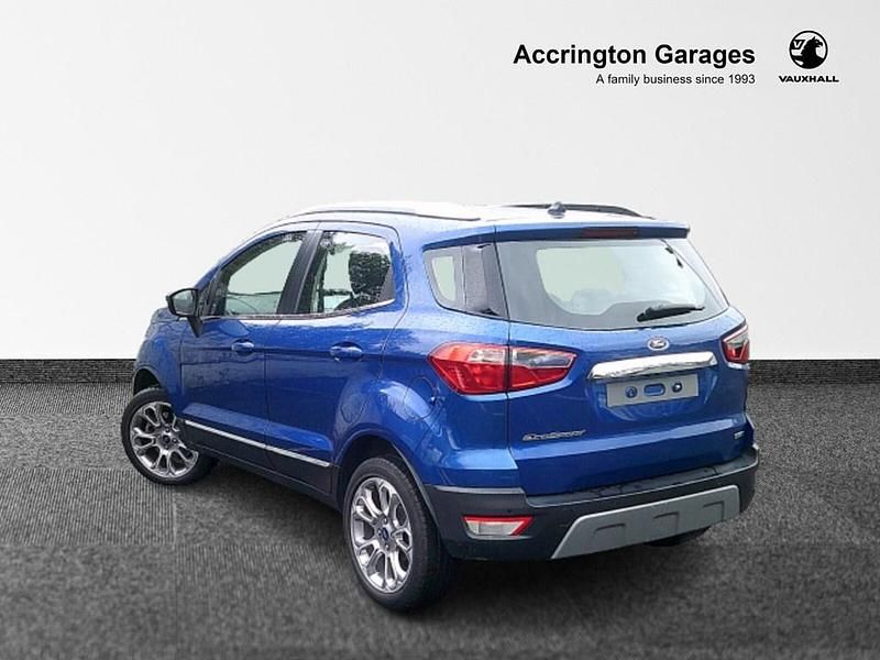 Used Ford Ecosport Titanium 125 HP (91 kW) 2018 Metallic blue SUV