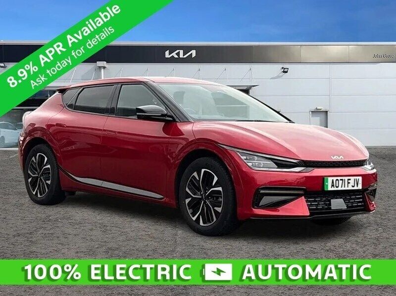 Red Used 2021 Kia EV6 GT-Line SUV | £24,995 (Fair price) - Image 1/4