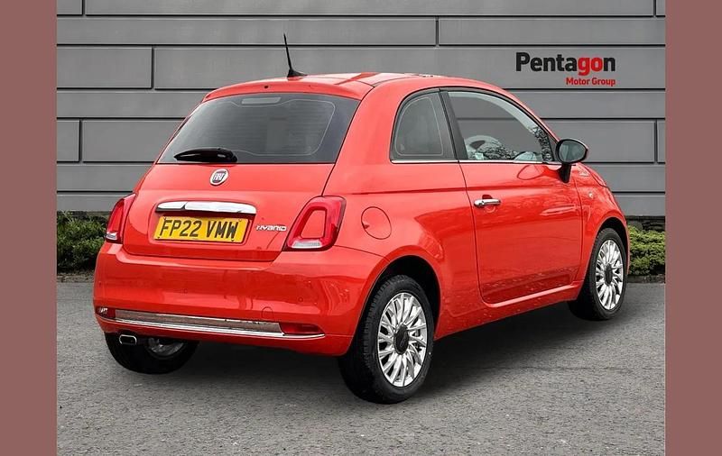 Used Fiat 500 Dolcevita 68 HP (50 kW) 2022 Orange Hatchback