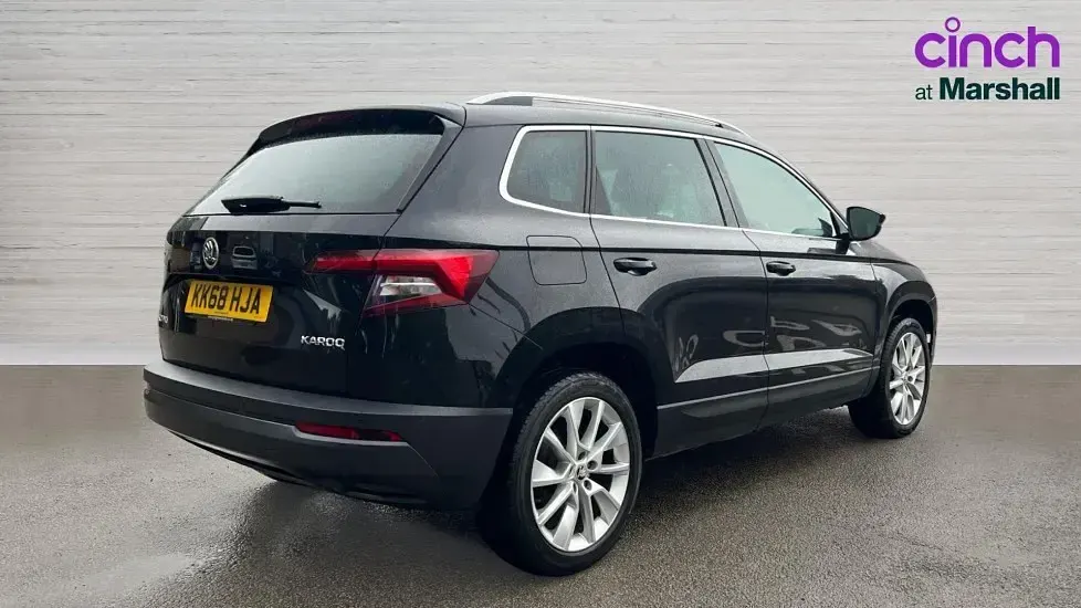 Used Skoda Karoq SE L 150 HP (110 kW) 2019 Black SUV