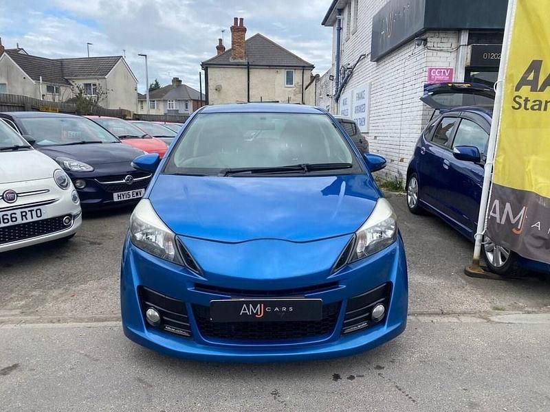 Used Toyota Vitz 2014 Blue Hatchback