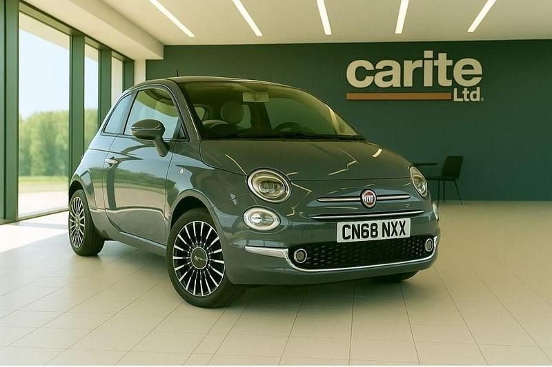 Grey Used 2018 Fiat 500 Lounge Hatchback | £6,995 (Fair price) - Image 1/2