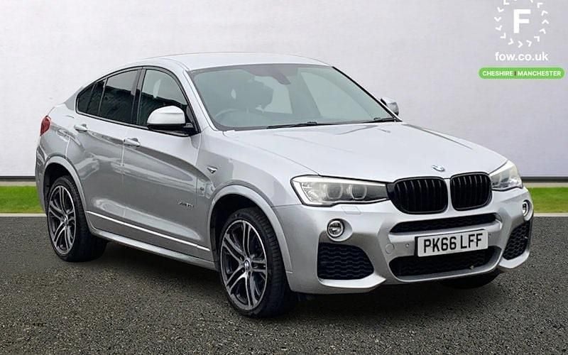 Silver Used 2016 BMW X4 M Sport SUV | £15,799 (Fair price) - Image 1/3