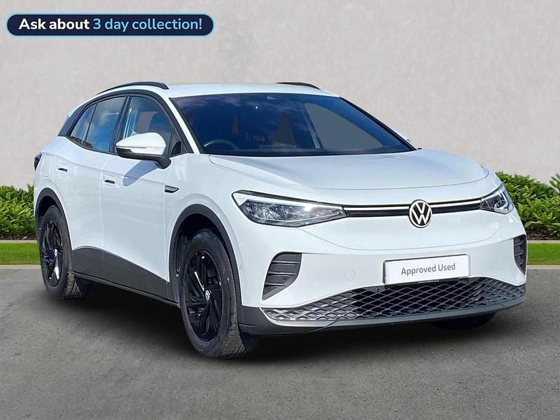 White Used 2022 VW ID.4 Pure SUV | £18,167 (Fair price) - Image 1/4