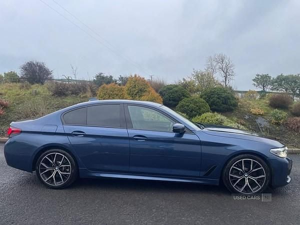 Used BMW 520 M Sport 2022 Blue Sedan