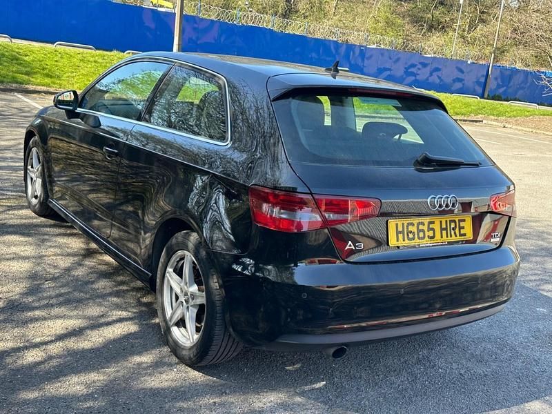 Used Audi A3 110 HP (80 kW) 2016 Black Hatchback
