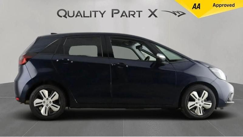 Used Honda Jazz Hybrid 109 HP (80 kW) 2021 Blue Hatchback