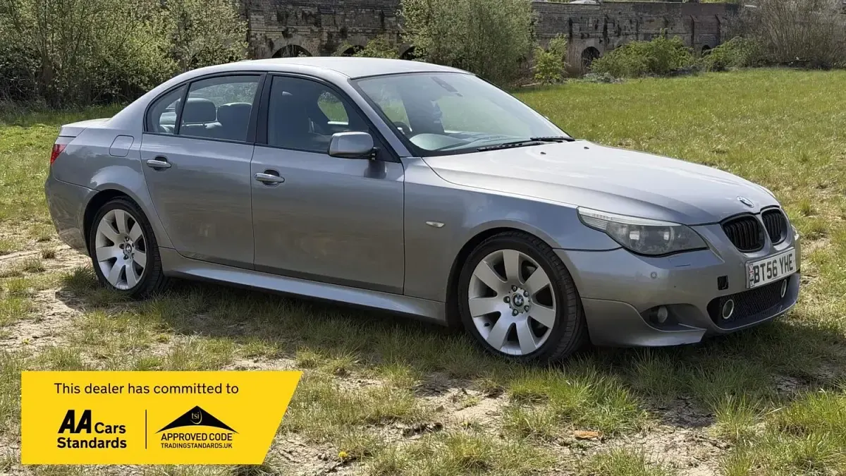 Used BMW 525 M Sport 177 HP (130 kW) 2007 Grey Sedan