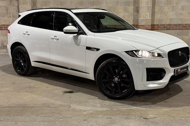 White Used 2017 Jaguar F-Pace R-Sport SUV | £13,990 (Fair price) - Image 1/1