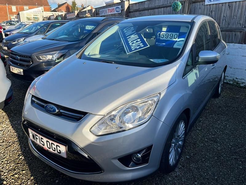 Silver Used 2015 Ford C-MAX Titanium MPV | £5,990 (Fair price) - Image 1/4