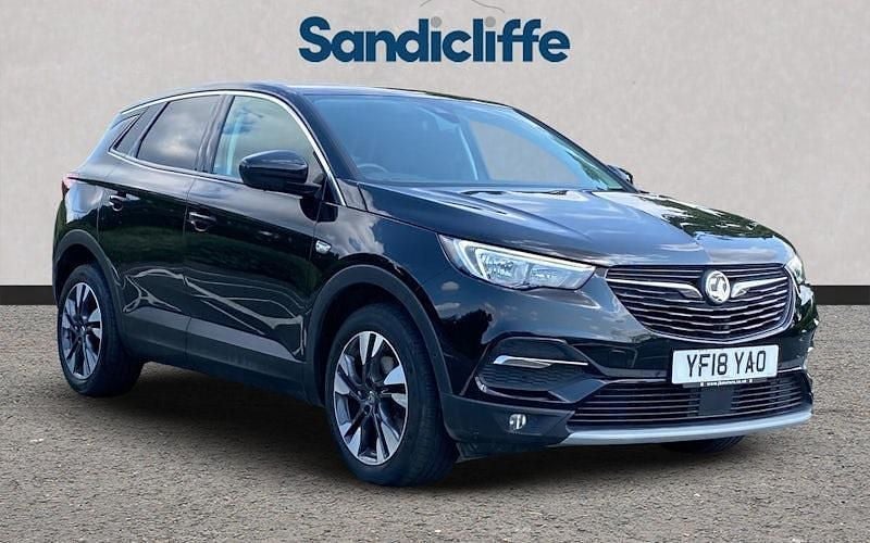 Black Used 2018 Vauxhall Grandland X Sport SUV | £10,154 (Fair price) - Image 1/4