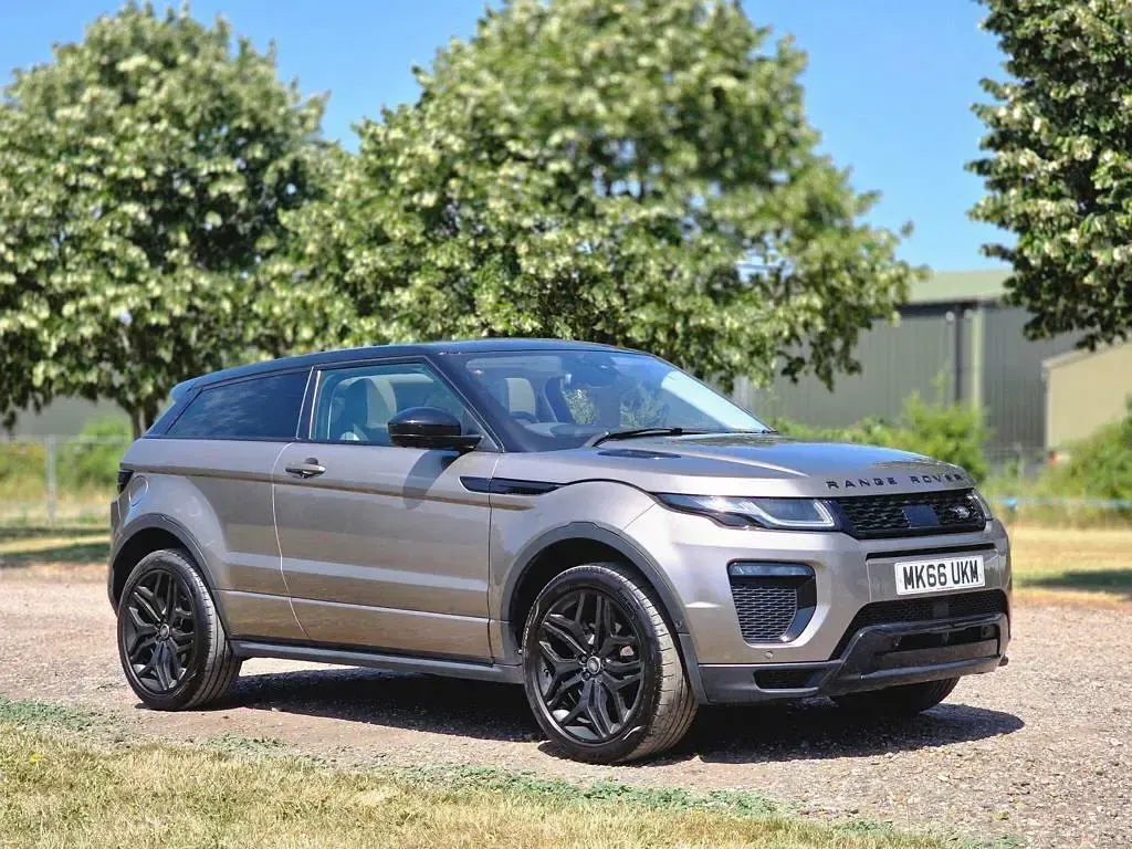 Used Land Rover Range Rover evoque HSE Dynamic 2016 Brown Coupe
